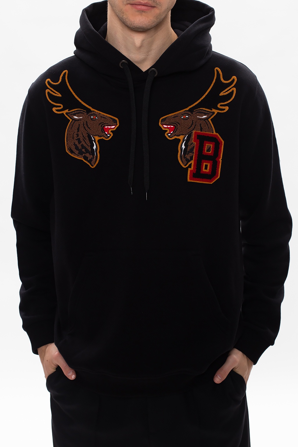 Cotton hoodie Burberry - burberry black sneaker